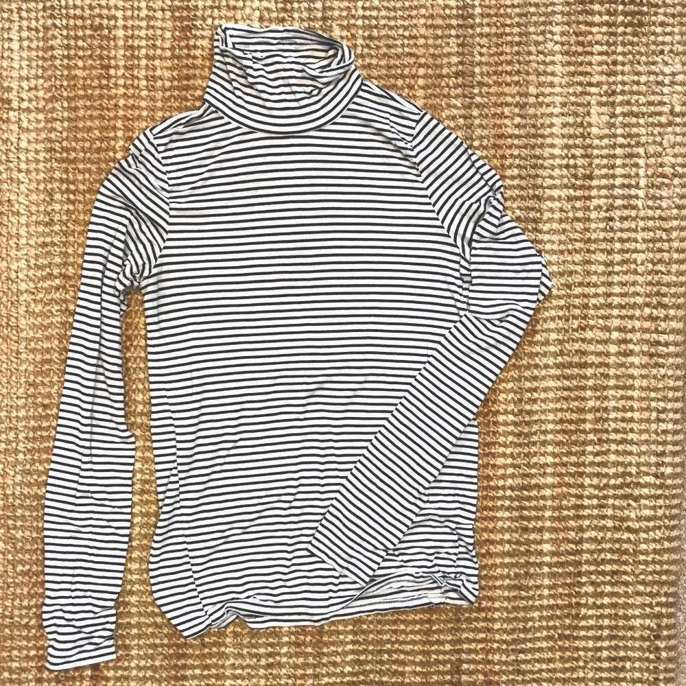 Striped Turtleneck